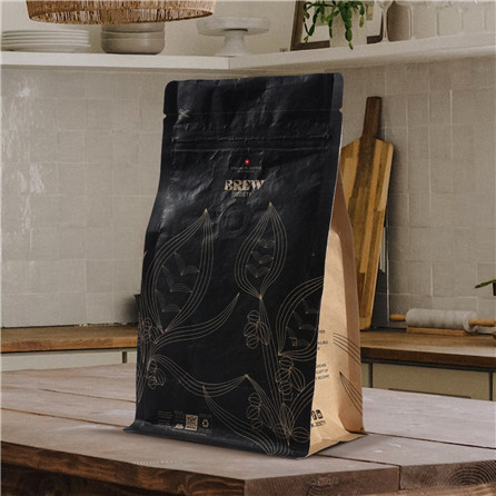 matte kraft paper coffee bag matte kraft paper coffee bag