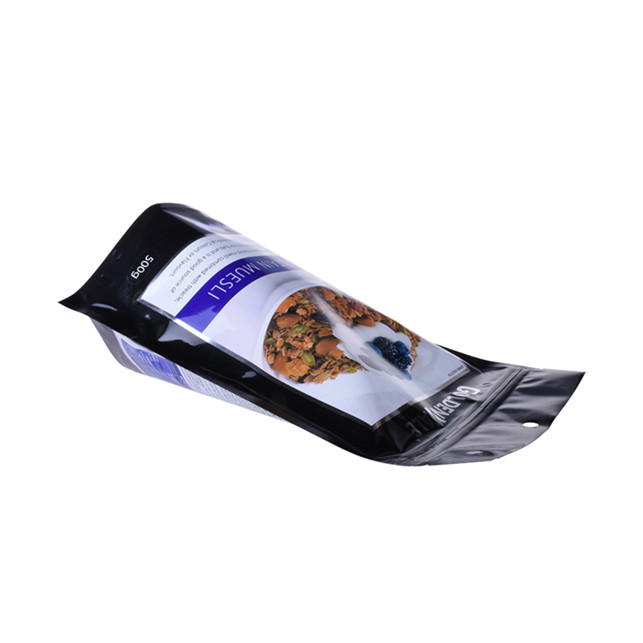 500g plastic foil bag cereal packaging bag with zipper