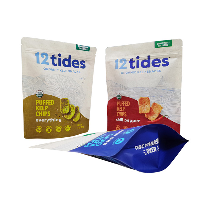 100% compostable packaing bags for chips 100% compostable packaing bags for chips
