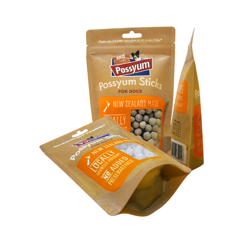 kraft paper food bag for pet (28) kraft paper food bag for pet (28)