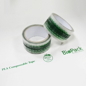 High Quality Custom Printed Waterproof Clear Adhesive Compostable Tape for Packing