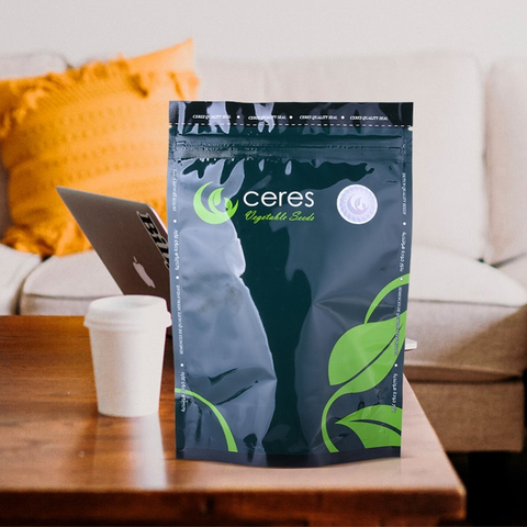 Wholesale Personalized Printing Stand Up Recyclable Mylar Plastic Seed Packaging Bags