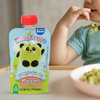 Best Sale Empty Innovative Green PE Plastic Organic Food Squeeze Pouch for Toddlers