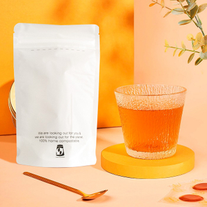 Wholesale Matte Frosted White Home Compostable Childproof Ziplock Custom Stand Up Pouches