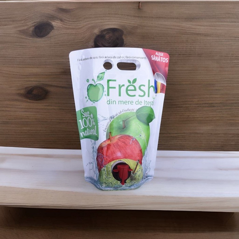 De Doypack Custom Printing Ziplock Plastic Spout Wine Pouches for Wine Juice Adults