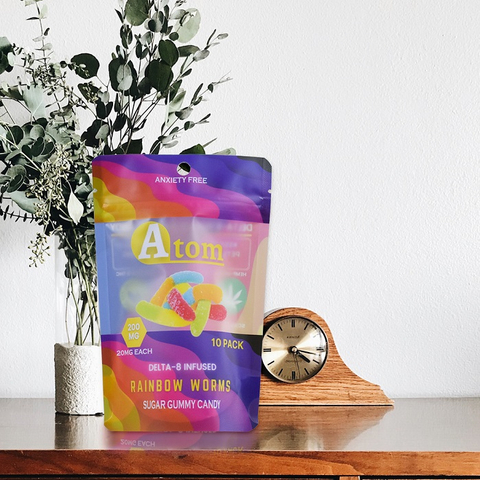 Bolsas Customizable 3.5 Resealable Cute Small Smell Proof Bags for Edible Gummies