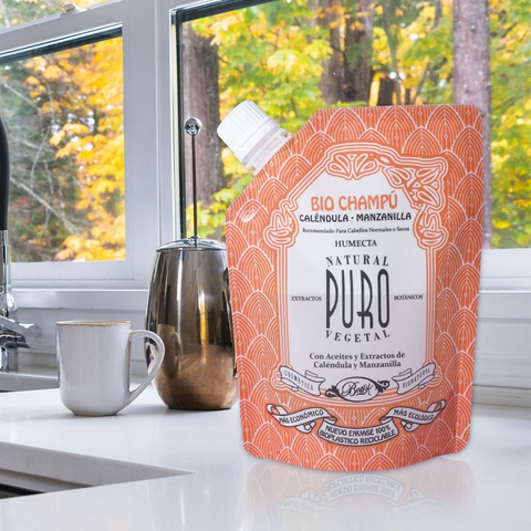 Sustainable Plastic Wholesale Stand Up Refillable Recyclable Liquid Pouches with Spout