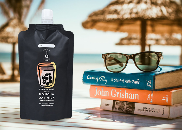 liquid pouch bag with spout