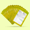Plant-based Green Sugarcane Digitally Printed Flat Mylar Edible Gummy Bags