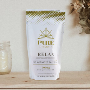 Plant-based Plastic Bath Salts Stand Up Recyclable Resealable Bags