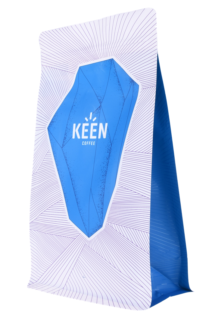 Custom Logo Printed Promotion Food Ziplock Bag Food Carton Packaging Kraft Flat Bottom Pouch