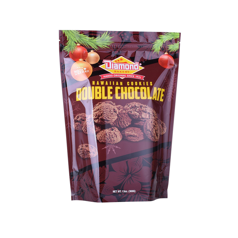 High Quality Snack Bags Stand Up Pouch Kraft Paper Smell Proof Bag