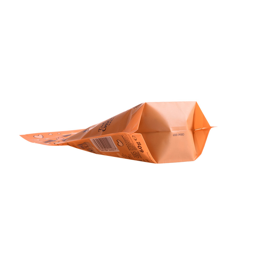 FSC Certified Soft Touch Ziplock Compostable Bags Types of Pouches in Packaging Animal Feed Bags