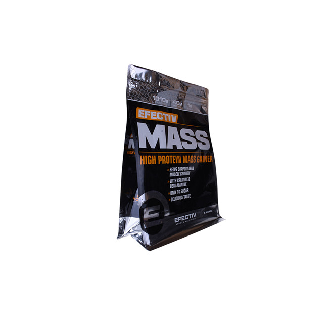 Customised Block Bottom package plastic bag Chocolate Candy Packaging protein bag