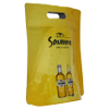 Custom Logo Recycled Biodegradable Stand Up Pouches Customs Bags Bulk Beer Bag