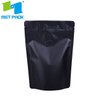 Clear cellophane bag compostable material coffee bean bag gusset plastic bag