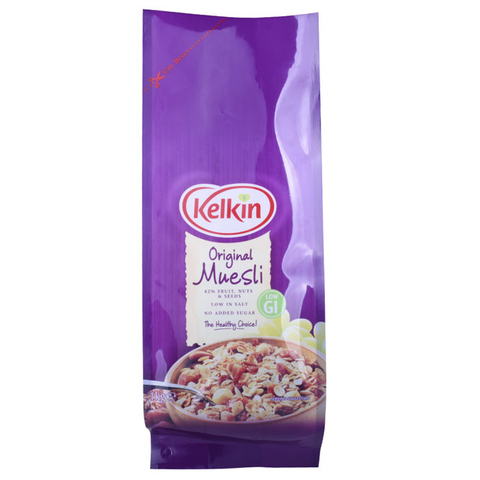 Moisture proof back seal tiny plastic bags oatmeal bread bag Candy Pouch Bags