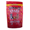 New Design Varnishing Zip Lock Pouch Biodegradable Vs Plastic Dog Treat Bag