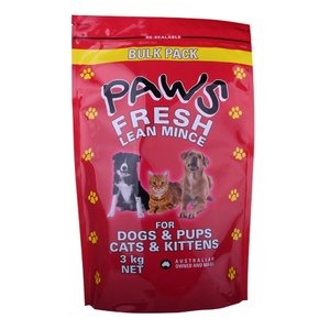 New Design Varnishing Zip Lock Pouch Biodegradable Vs Plastic Dog Treat Bag