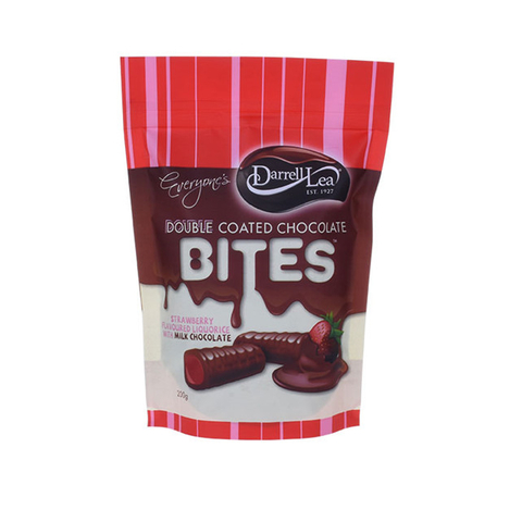 Poly ziplock bags Packaging For Chocolate Bars Candy Packaging Bags