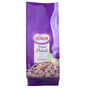 Eco Friendly with Tear Notch Zipper Plastic Peanut Butter Oatmeals Bag