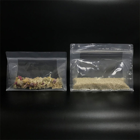 Laminated Material sustainable recycling clear bags wholesale