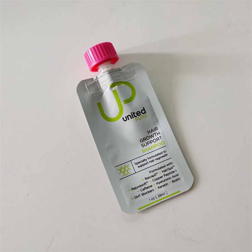 Best Price Full Gloss Finish Sugarcane Plastic packaging Reusable Fruit Juice Pouch in 100ml Pack