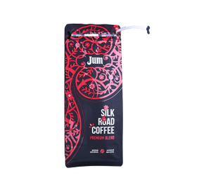 Flat plastic bag Embossing lay flat bag coffee packaging pouches