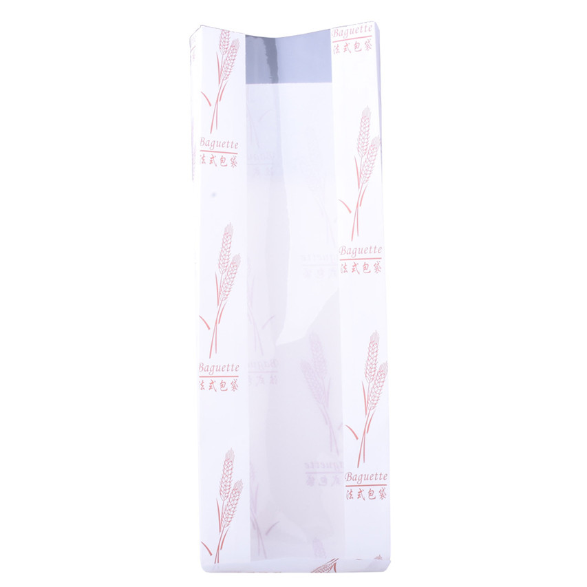 Digital Printing Ziplock Top Kraft Pouches Sustainable Packaging Startups Paper Bread Bag