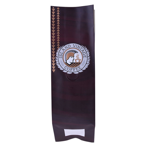 Laminated Back Seal Side Gusset aluminium foil coffee bag with valve