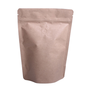 Laminated Kraft paper Standup custom tea bags in stock