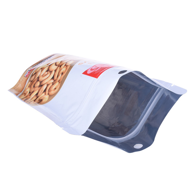 Digital printed foil sachet with zip for food packing in doypack