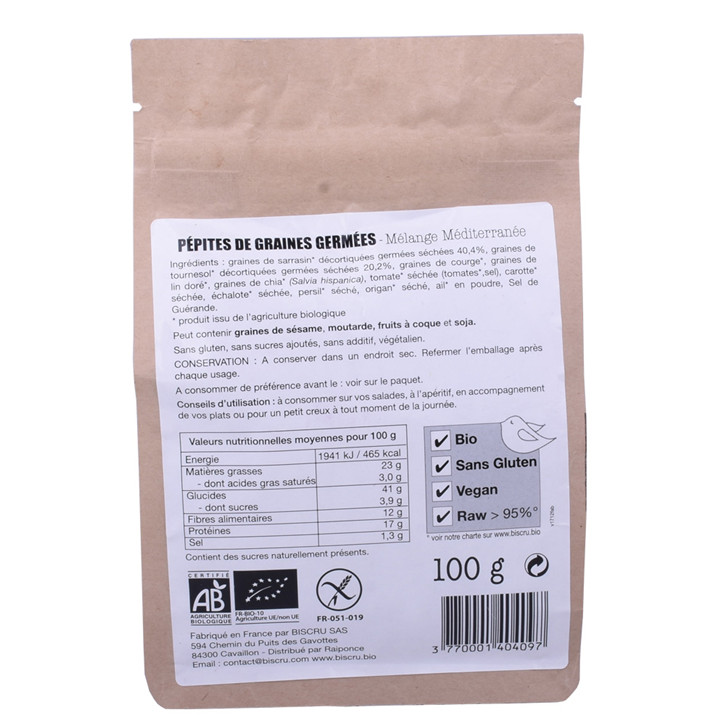 Customized laminated Gravure printing food pouch bag