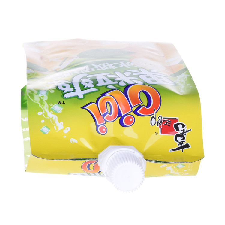 Flexible Packaging Custom Logo Low Price Stand Up Juice Packing Bag