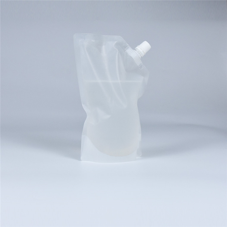 Customized Matt Finish Recyclable Bio-PE Materials Spout Pouch Wholesale