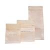 Top Quality Custom Production Compostable Biodegradable Flat Bottom Coffee Bags with Valve