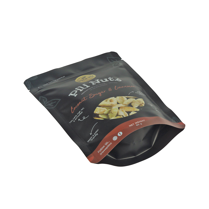 Creative Design PCR Plastic Recyclable Stand Up Nuts Bag Wholesale