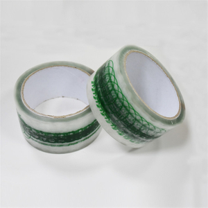 Strong viscidity clear biodegradable cellophane tape with company logo