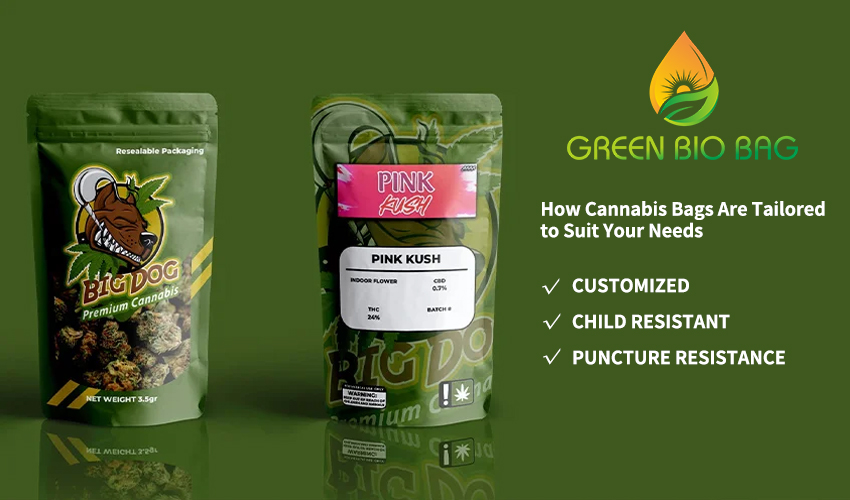 cannabis flexible packaging bags