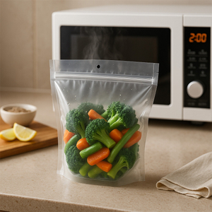 BPA-Free Custom Size Microwave Steam Bags