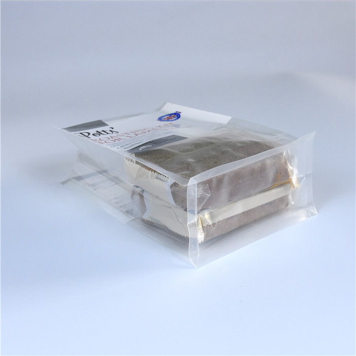 Flexible packaging printed heat seal clear cellophane bags bread bags