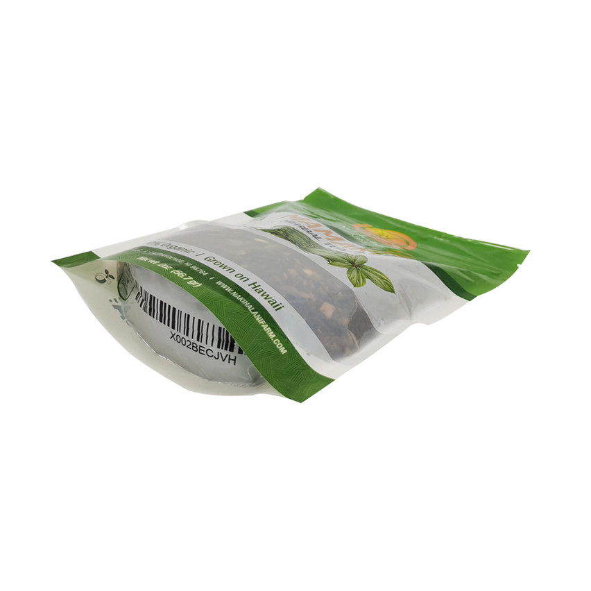 Eco Friendly Customized Print Stand Up Tea Packaging Supplies Wholesale