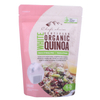 Customized heat seal food bag zipper pouch laminated with oval window
