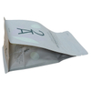 Heat Sealed Innovative Paper Block Bottom Zipper Packaging for Tea