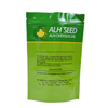 Custom stand up pouch plastic cellophane bags with ziplock for seed packing