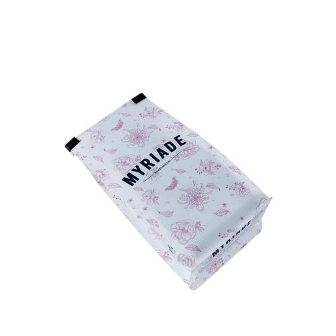 Hot Sale Factory Supply Sustainable Block Bottom Packaging with Tintie Report