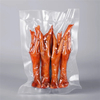 Compostable vacuumized food bag with 3 side seal