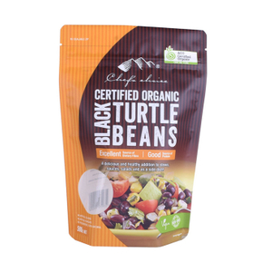 Reusable Matte Black Mini Seed Bag