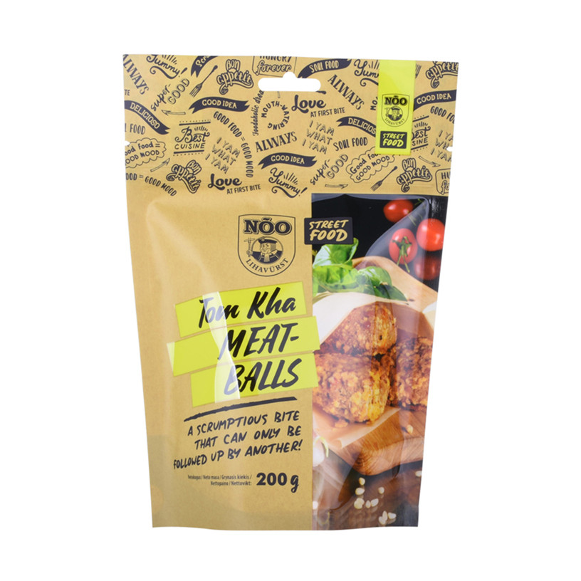 Recyclable biscuits pouches packaging solutions with logo