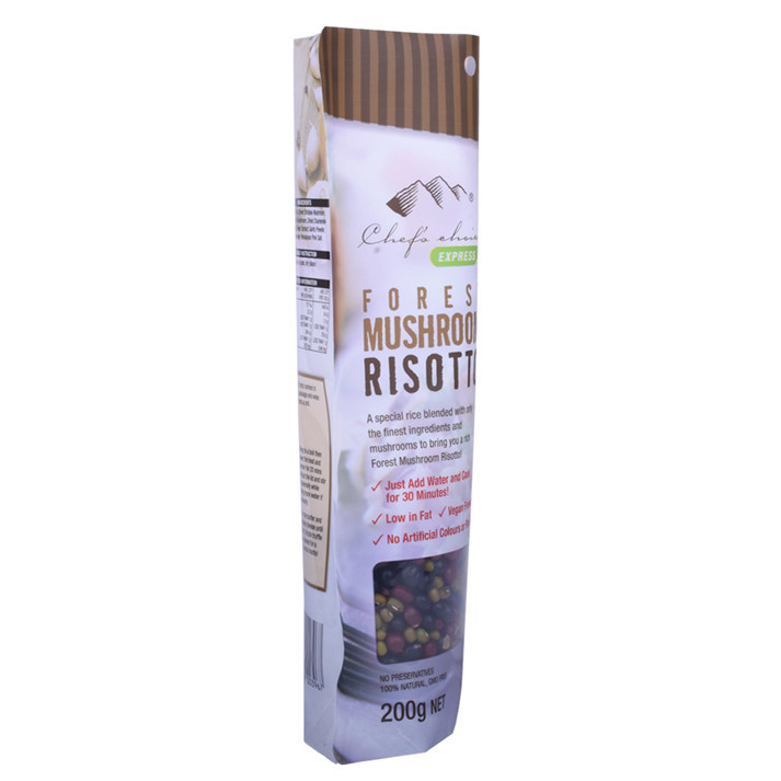 Eco Friendly Printed Stand Up Food Zipper Pouches Uk